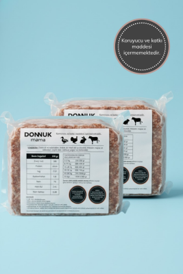 Donnuk Mama Çiğ Köpek Maması (10 kg) - Tam ve Dengeli Çiğ Beslenme Formülü