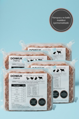 Donnuk Mama Çiğ Köpek Maması (20 kg) - Tam ve Dengeli Çiğ Beslenme Formülü