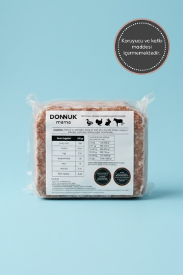 Donnuk Mama Çiğ Köpek Maması (5 kg) - Tam ve Dengeli Çiğ Beslenme Formülü